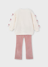 Girls Mayoral Pullover Legging Set